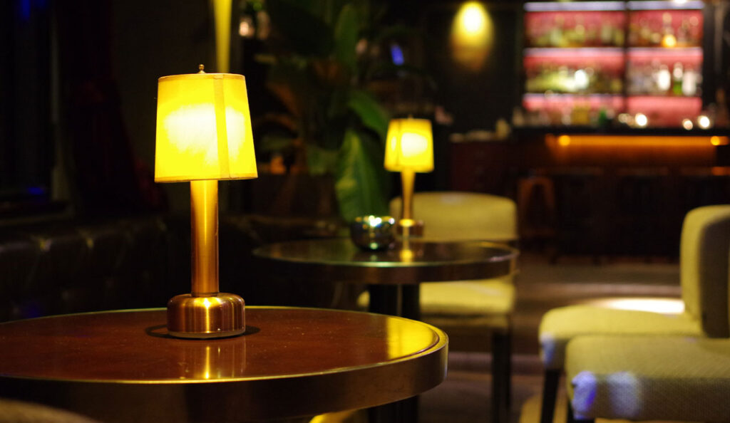 bespoke lamps in bars